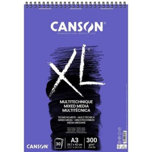 Canson XL Mix Media A3 300g/m² 30 feuilles - Canson