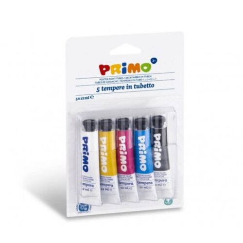 Coffret de 5 tubes gouache extra fine PRIMO 10ML Coffret de 5 tubes gouache extra fine 10ml - Primo