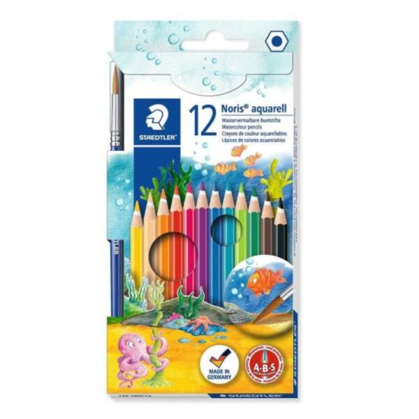 Crayon de Couleur Aquarelle 12 Pièces - Staedtler