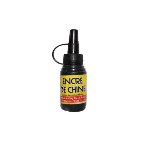 Encre de chine noir - Le Coq