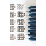 Feutre fin de précision drawliner 1880 Noir - Edding