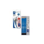 Lot de 6 crayons lumograph + taille-crayon et gomme - Staedtler