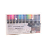 Pack de 24 feutres pinceau à double extrémité aquarelle - Giorgione