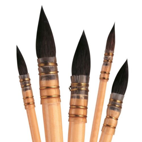 Pinceaux chinoi naturelle Fibonacci