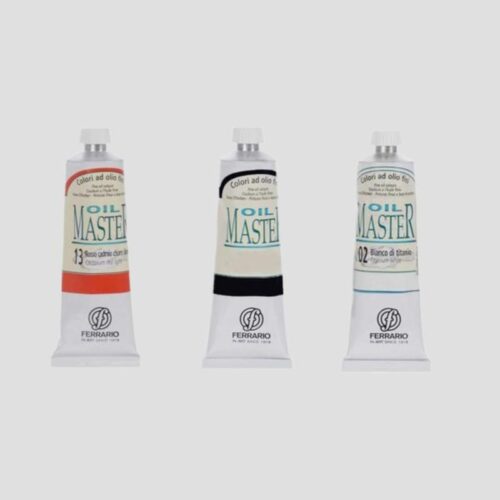Set-15-tubi-colori-olio-Ferrario-Oil-Master-60ml 5 Tube Peinture a Huile Master 60ml - Ferrario