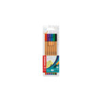 Stylo-feutre point 88 Pointe fine 0,4 mm Assortiment 6 unités - Stablio
