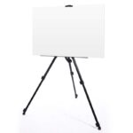 Chevalet portable en métal Pliable pour Peinture avec Sac