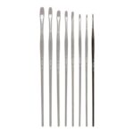 Pinceau poils synthétiques langue de chat à manche ergonomique série 842