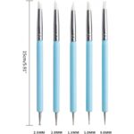 Set de 5 outils d'indentation d'argile en Silicone