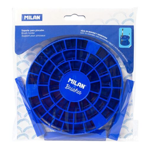 Support pour pinceaux avec 49 trous
