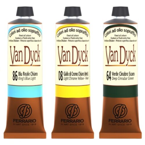 Tube Peinture a l'Huile Van Dyck 60ml - Ferrario