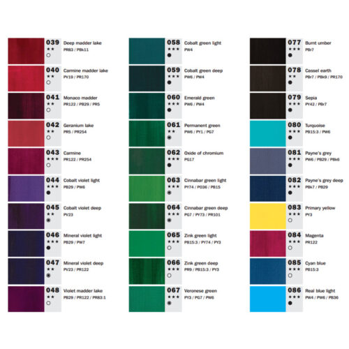 Tube Peinture a l'Huile Van Dyck 60ml - Ferrario