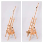 Chevalet en Bois 190 cm avec Casier