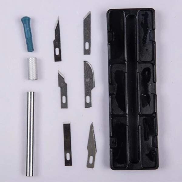 Kit 3 Cutter de précision + 10 lames