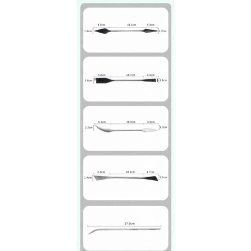 Set de 5 Outils de Poterie en Métal