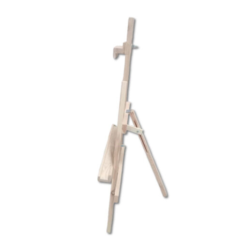 Chevalet de Peinture en Bois Rouge pour enfant 100cm