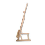 Chevalet de Table en Bois Rouge