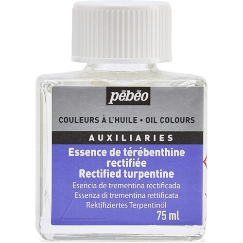 Essence de Térébenthine Rectifiée 75 ml_1 Essence de Térébenthine Rectifiée 75 ml - Pébéo