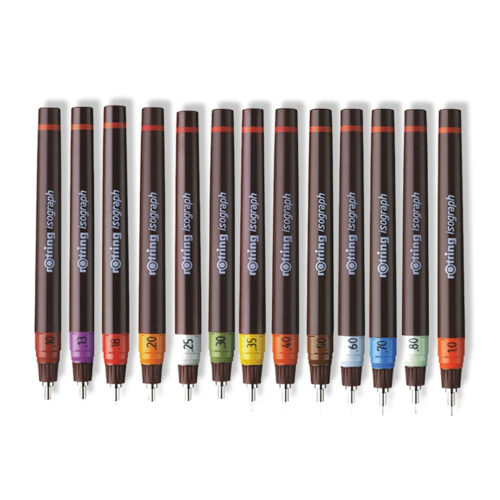 Stylo de dessin technique rapido Isograph - Rotring