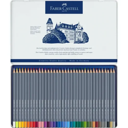 Crayon de couleur aquarelle 36 pièces Goldfaber Aqua - Faber Castell