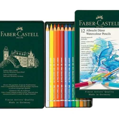 117512_10_PM3_cropped Boîte métal – 12 Crayons aquarelle ALBRECHT DÜRER – Faber-Castell