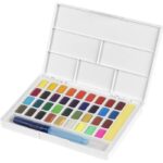 Boite Peinture Aquarelle – 36 Demi-Godets – Faber-Castell