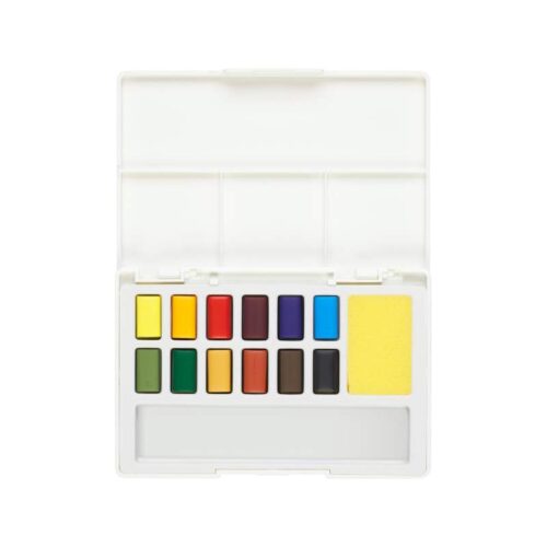 Boite Peinture Aquarelle – 12 Demi-Godets – Faber-Castell