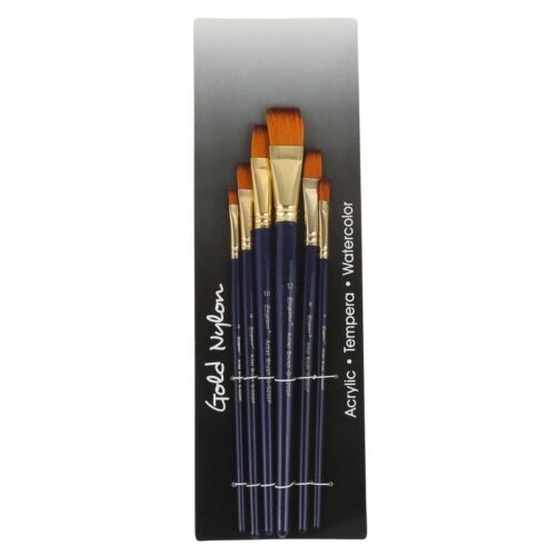 Série de 6 Pinceaux Plat - Giorgione