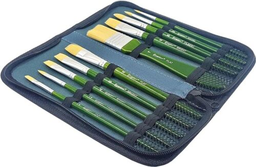 Trousse de 10 Pinceaux pour couleurs HUILE - Giorgione