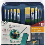 Trousse de 10 Pinceaux pour couleurs HUILE - Giorgione