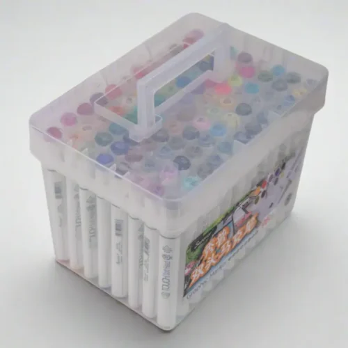 boite de 96 Marqueurs à alcool double pointe – Superior Art Markers – Touch