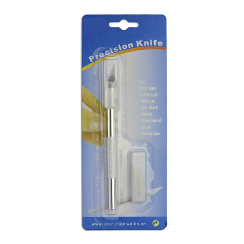 Cutter de Précision + 5 Lames de Rechange
