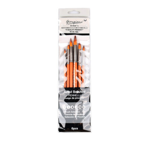 Série de 6 Pinceaux Rond  - Giorgione