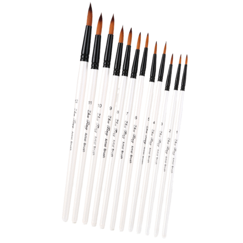 Serie de 12 Pinceaux Rond  - Giorgione