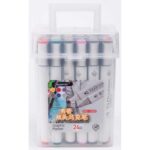 boite de 24 Marqueurs à alcool double pointe – Superior Art Markers – Touch