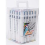 boite de 36 Marqueurs à alcool double pointe – Superior Art Markers – Touch