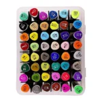 boite de 48 Marqueurs à alcool double pointe – Superior Art Markers – Touch